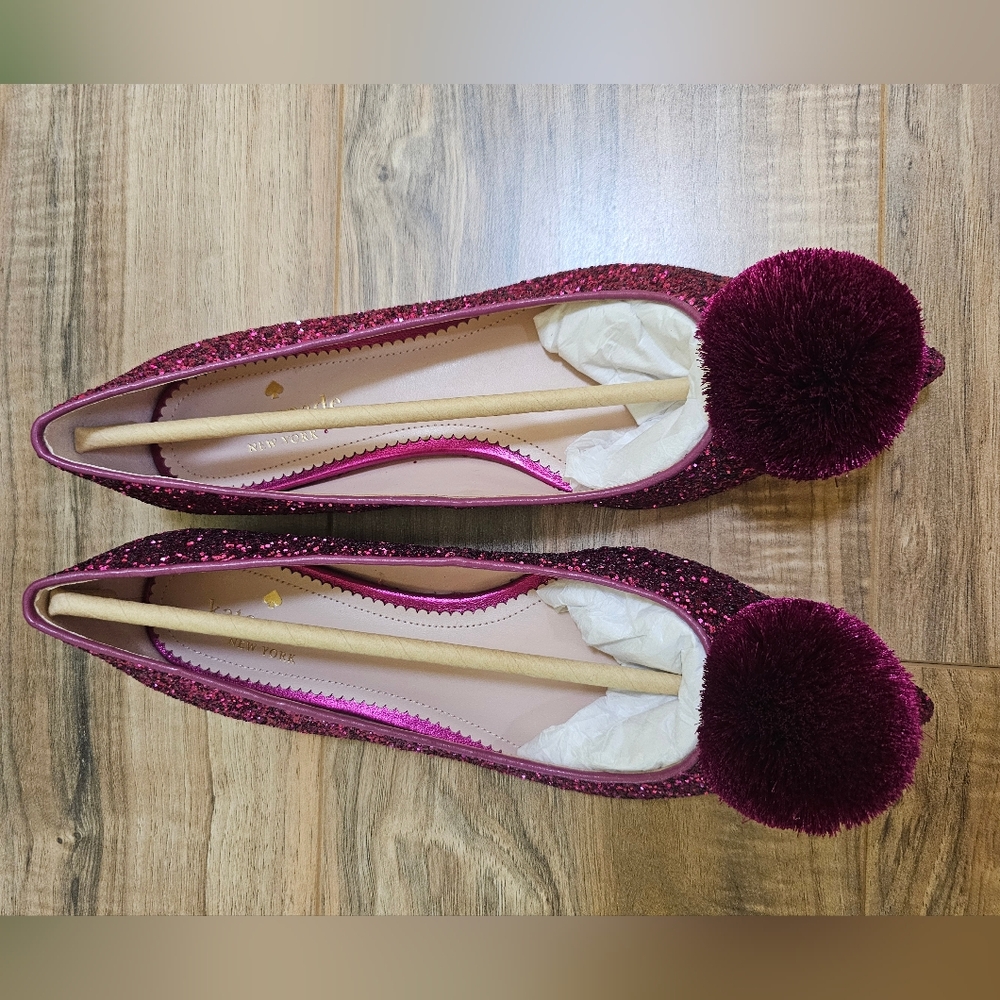 Kate Spade New York Annie Pom Pom Flat - Picture 4 of 14
